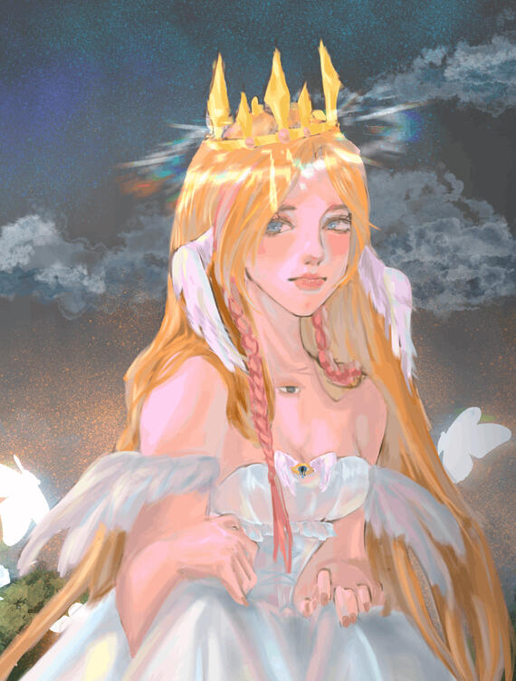 This is my oc Ophelia!